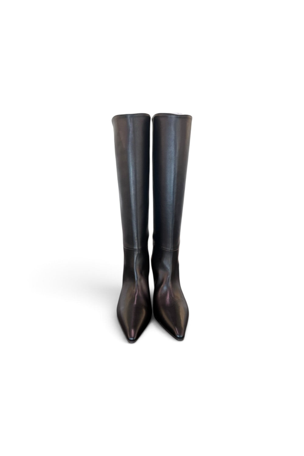 Stivale tubo sfilato nero Bianca Di<BR/> 