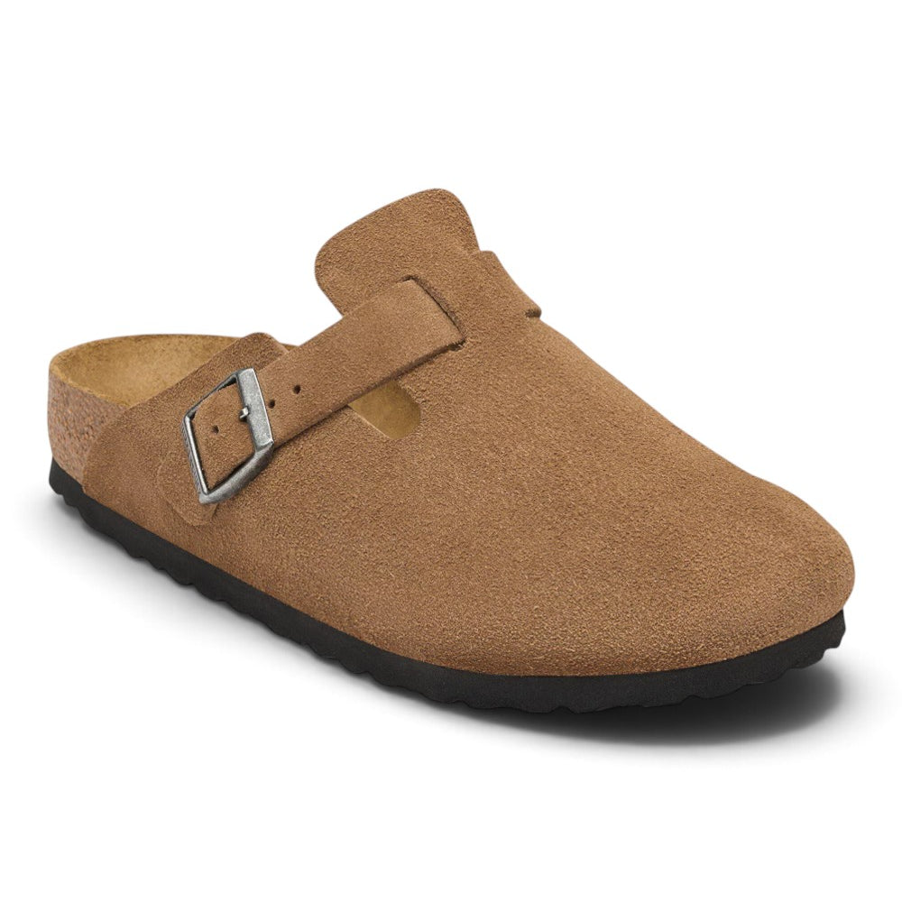 Sabot Boston Birkenstock Dark Tea 1032795 suede 