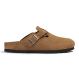 Sabot Boston Birkenstock Dark Tea 1032795 suede 
