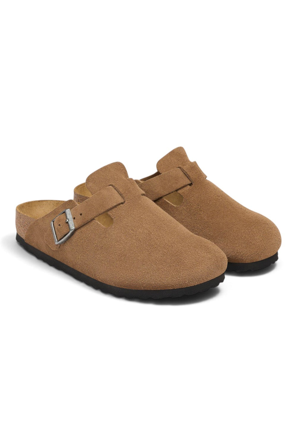 Sabot Boston Birkenstock Dark Tea 1032795 suede 