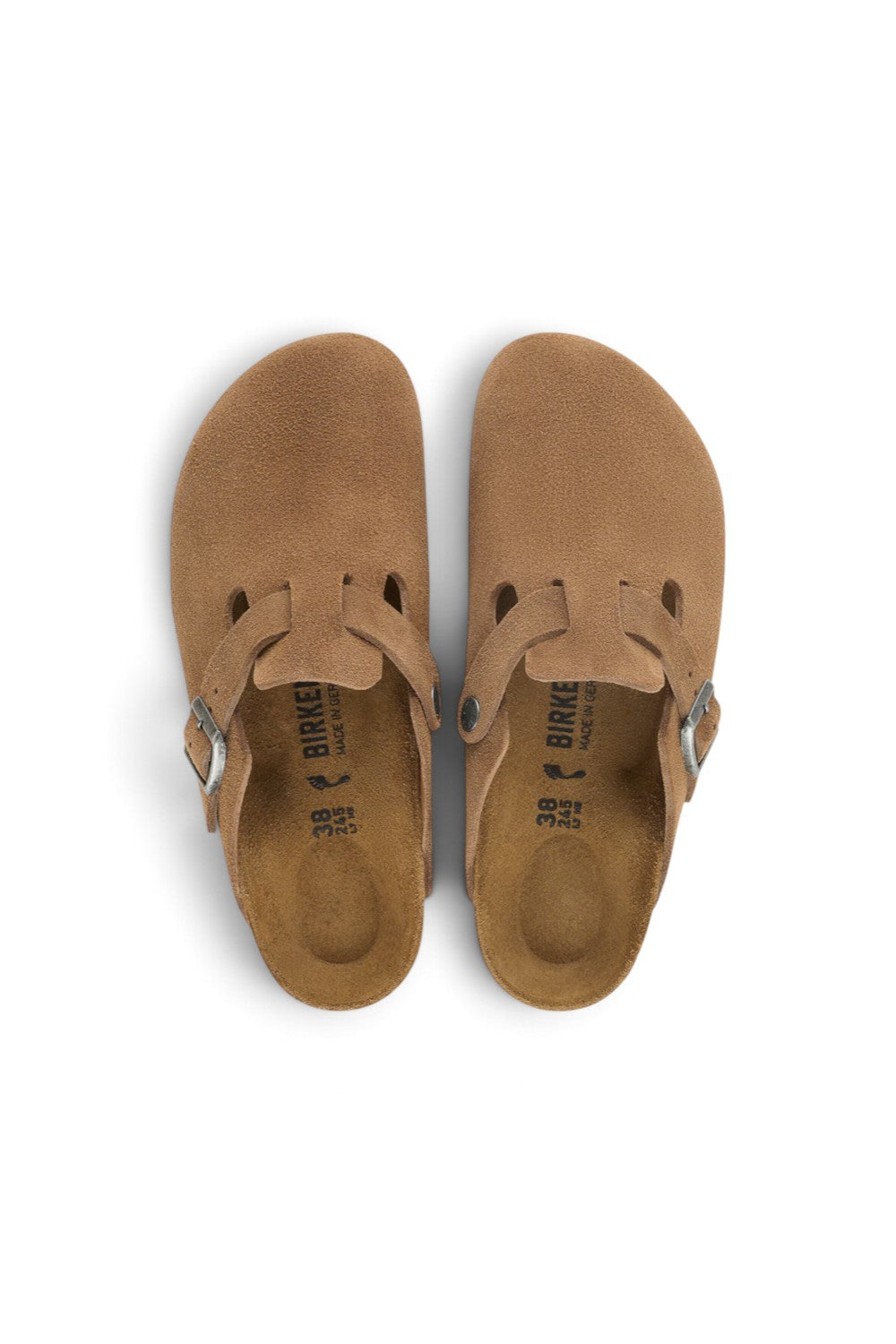 Sabot Boston Birkenstock Dark Tea 1032795 suede 