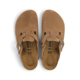 Sabot Boston Birkenstock Dark Tea 1032795 suede 