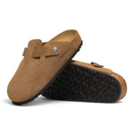 Sabot Boston Birkenstock Dark Tea 1032795 suede 