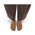Sabot Boston Birkenstock Dark Tea 1032795 suede 