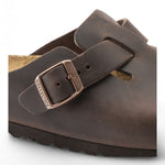 Sabot Boston Birkenstock Habana 860133 testa di moro 
