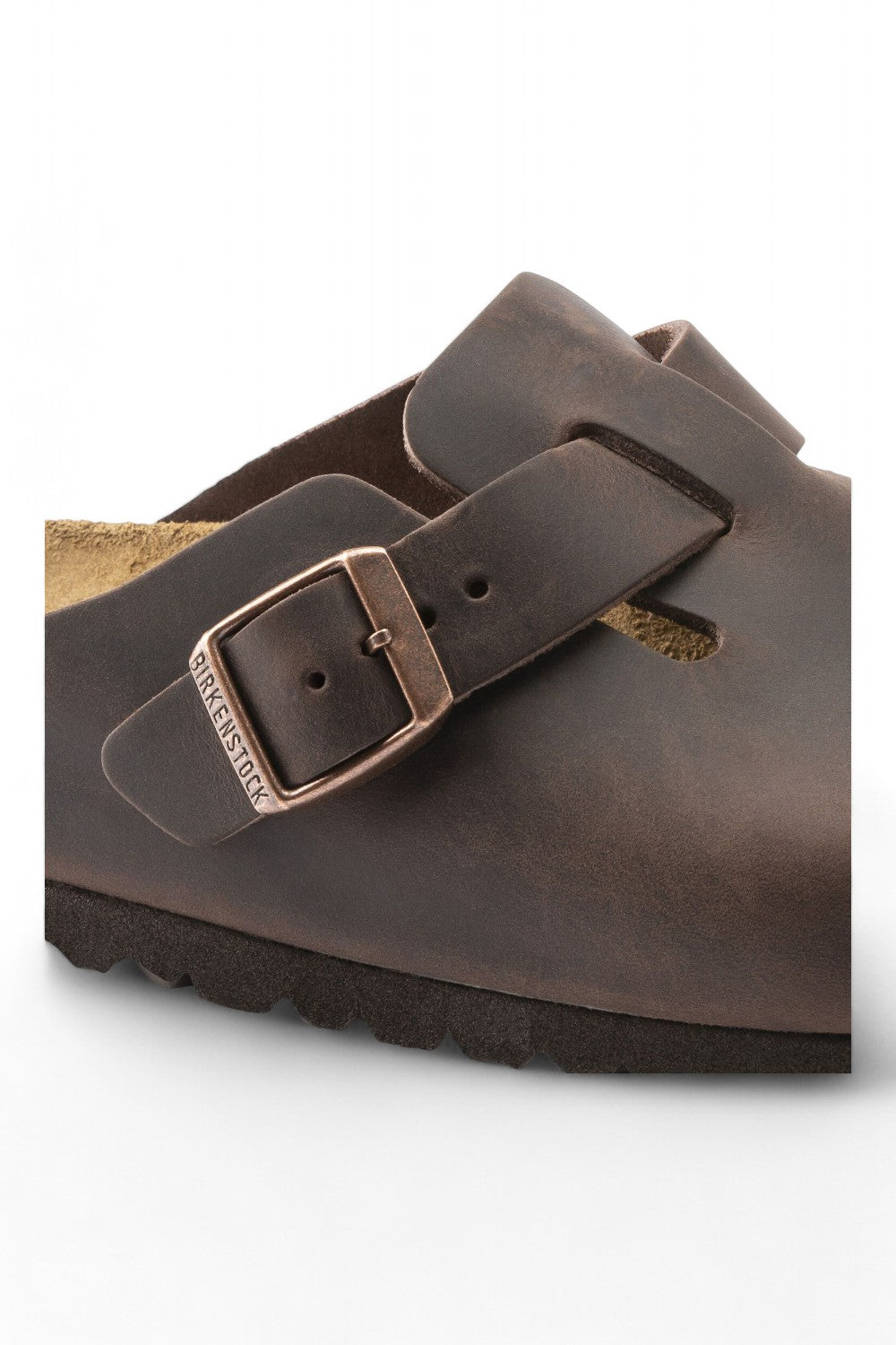 Sabot Boston Birkenstock Habana 860133 testa di moro 