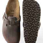 Sabot Boston Birkenstock Habana 860133 testa di moro 
