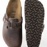 Sabot Boston Birkenstock Habana 860133 testa di moro 
