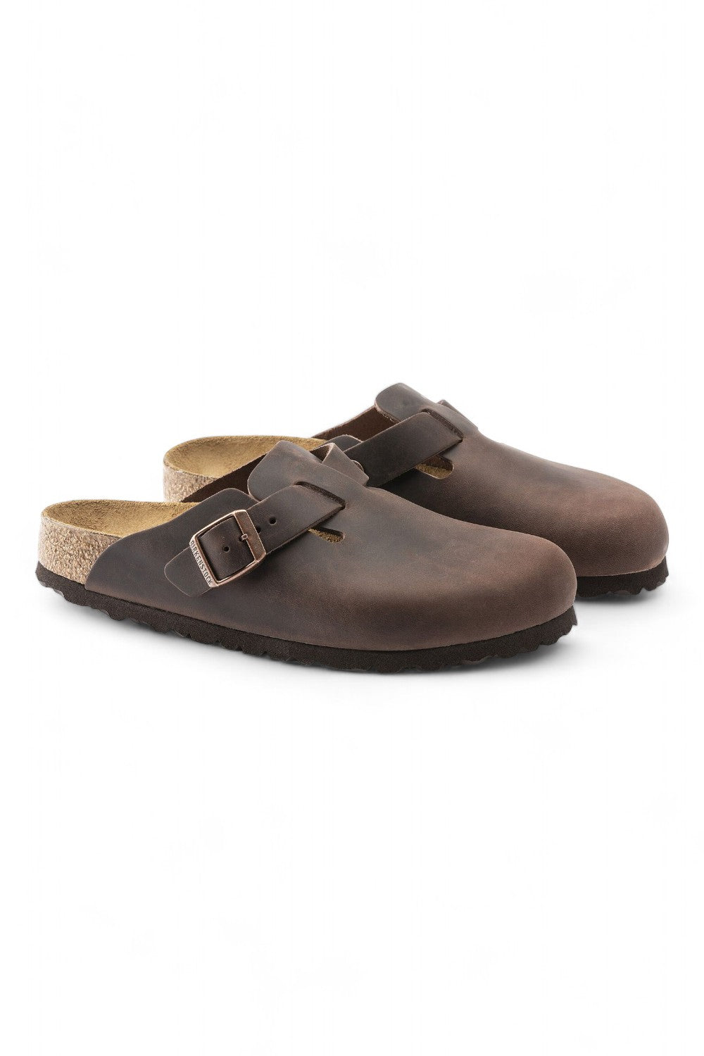 Sabot Boston Birkenstock Habana 860133 testa di moro 