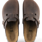 Sabot Boston Birkenstock Habana 860133 testa di moro 