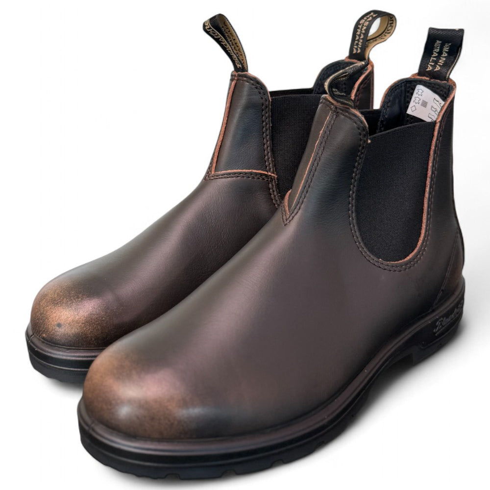 Stivaletto beatles pelle testa di moro Blundstone 