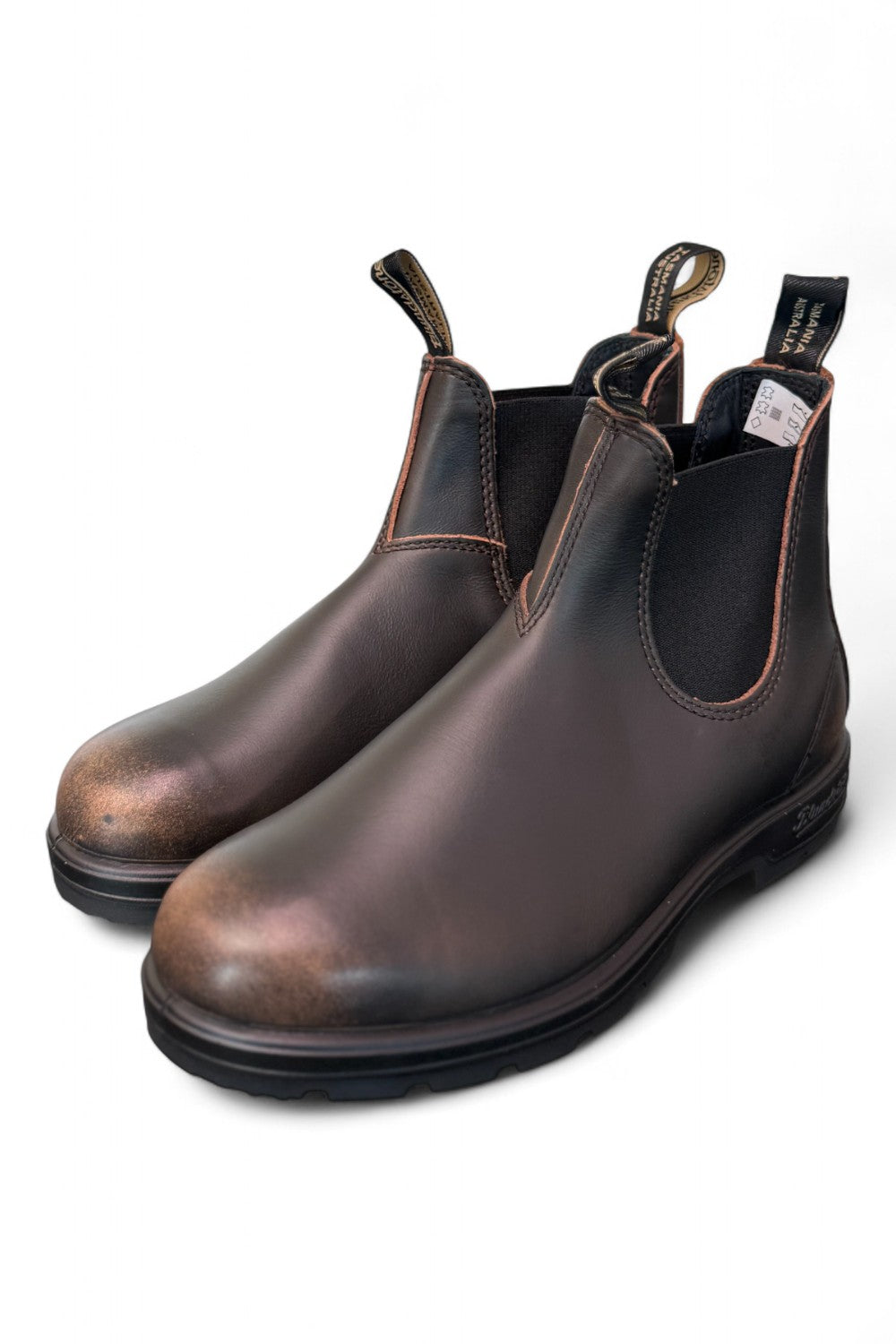 Stivaletto beatles pelle testa di moro Blundstone 