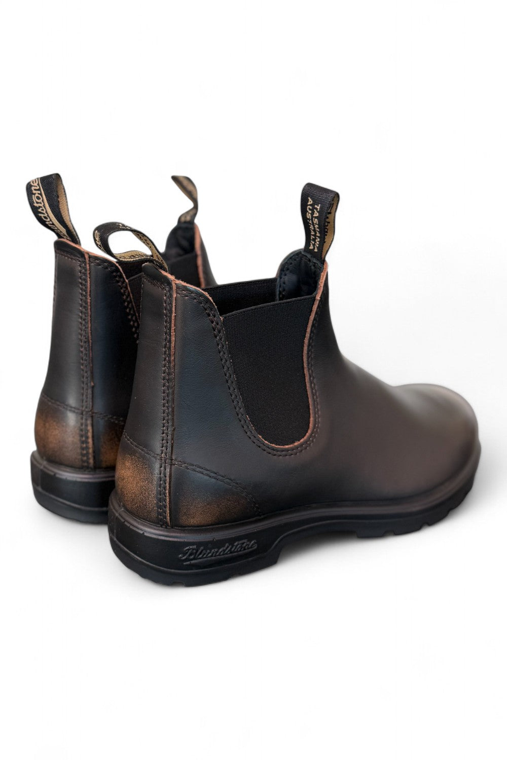 Stivaletto beatles pelle testa di moro Blundstone 