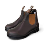 Stivaletto beatles pelle marrone elastico cuoio Blundstone uomo 2501bc 