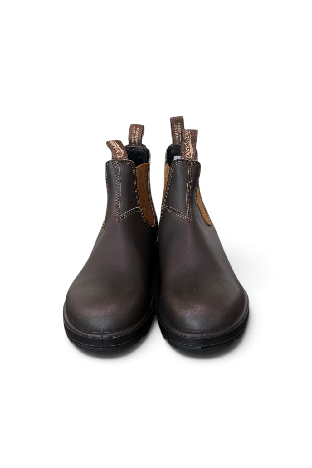 Stivaletto beatles pelle marrone elastico cuoio Blundstone uomo 2501bc 