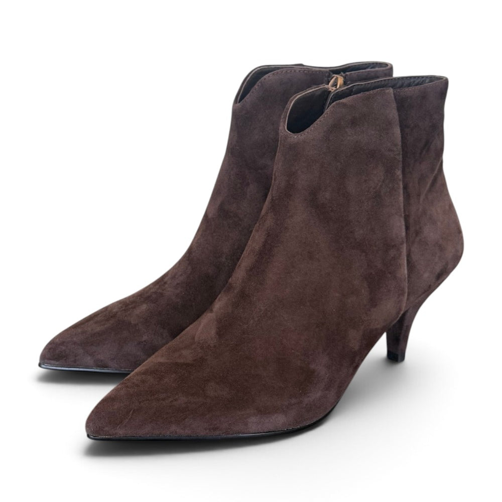 Stivaletto suede moro T60  Bruno Premi 