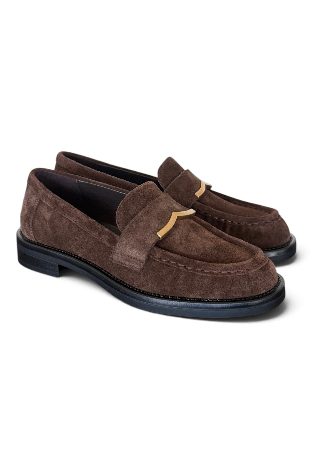 Mocassino suede castoro Bruno Premi 