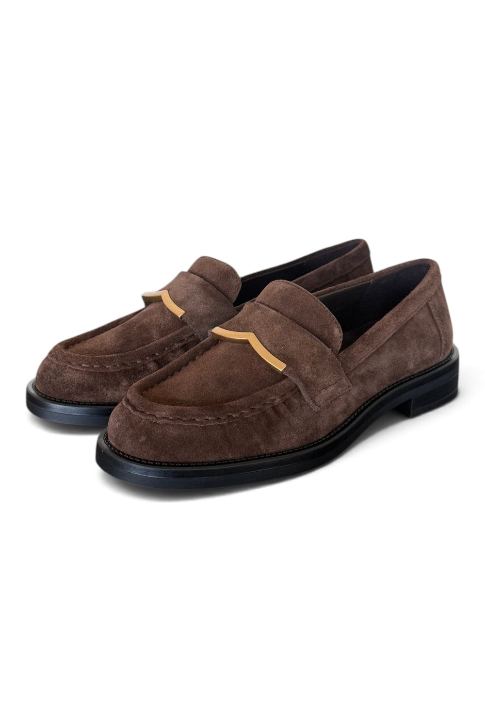 Mocassino suede castoro Bruno Premi 