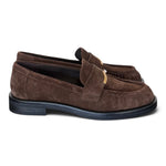 Mocassino suede castoro Bruno Premi 