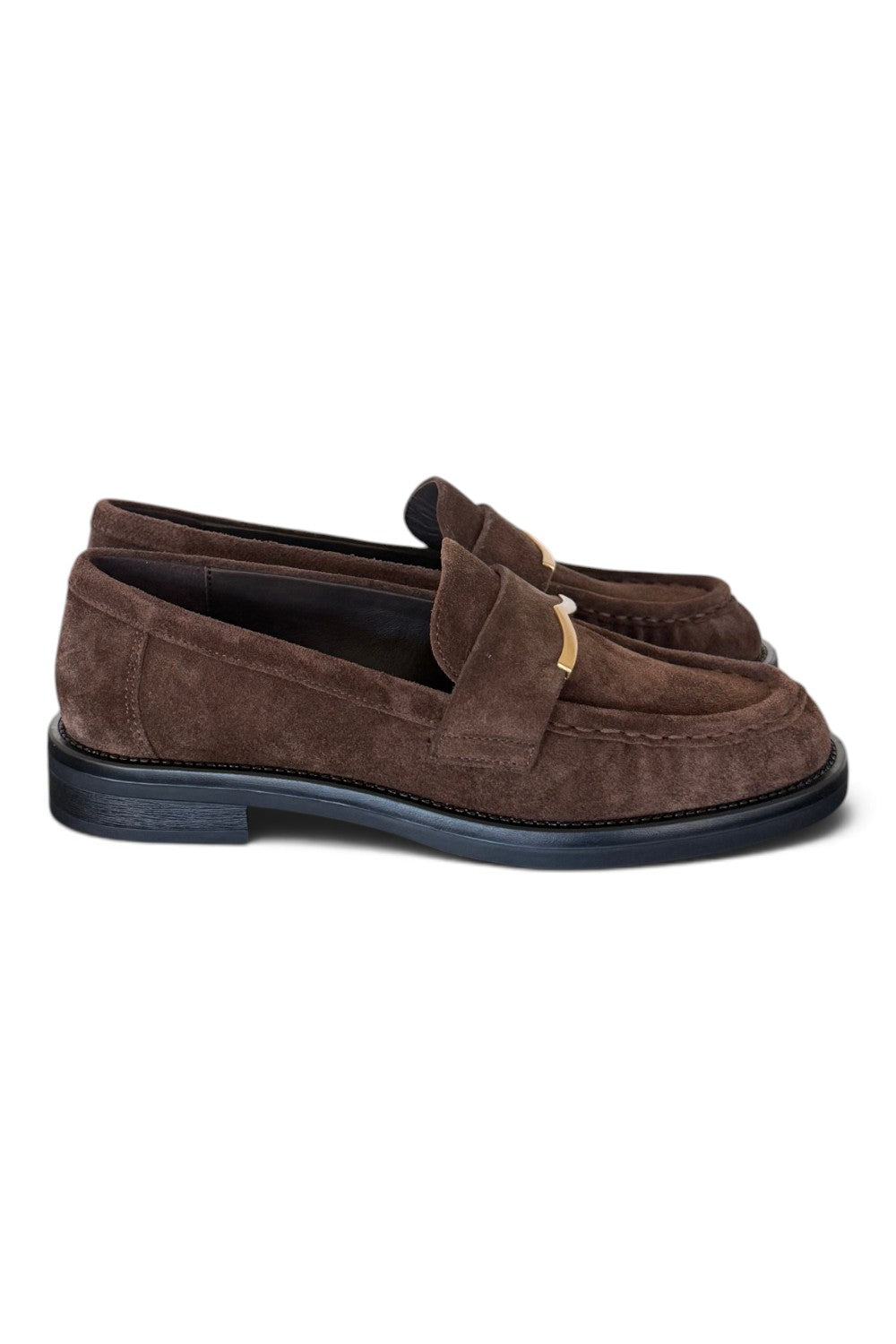 Mocassino suede castoro Bruno Premi 