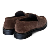 Mocassino suede castoro Bruno Premi 