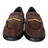 Mocassino suede castoro Bruno Premi 