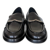 Mocassino pelle nera Bruno Premi 