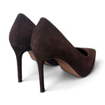 Decolté suede moro tacco 90 Chiconic<BR/> 