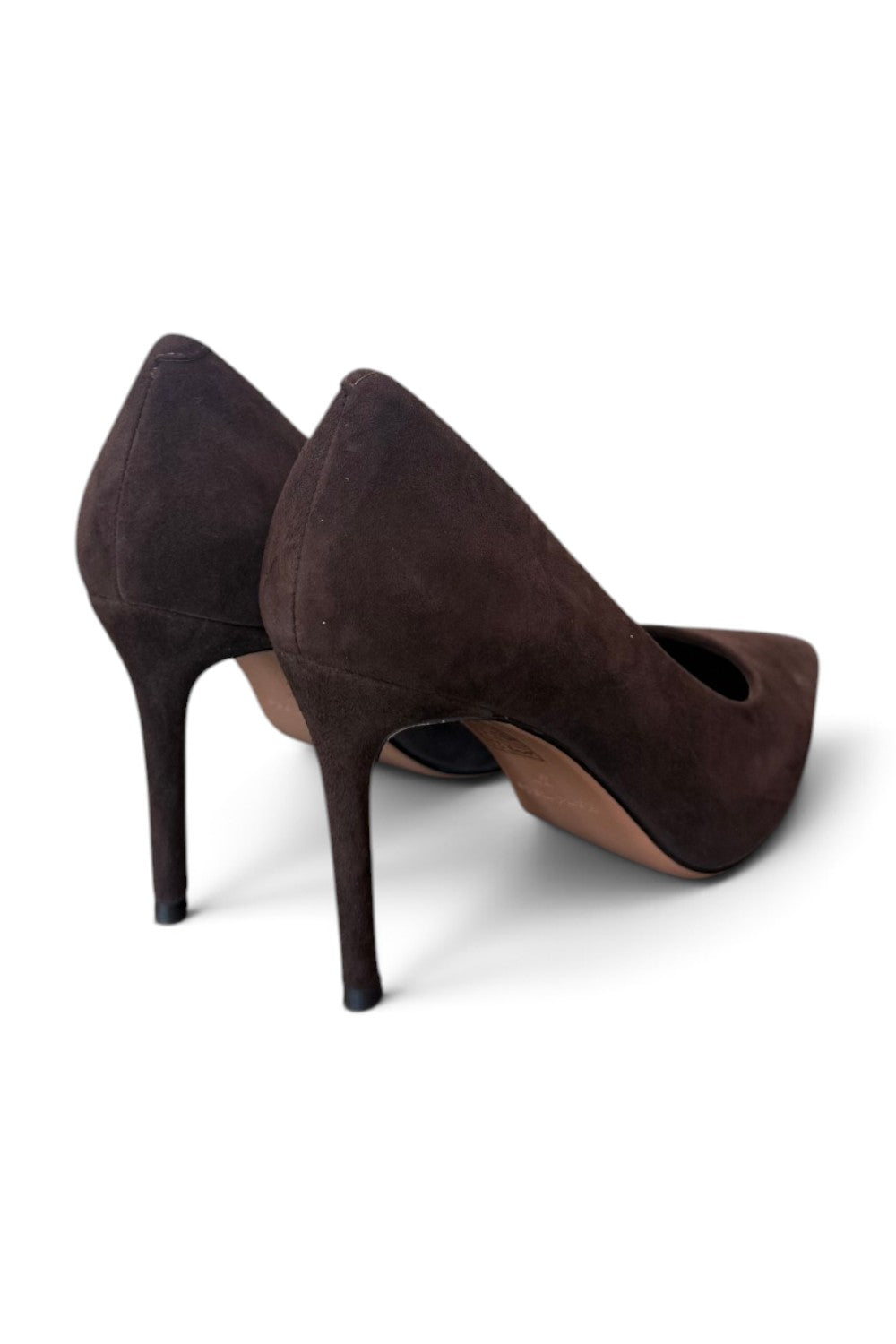 Decolté suede moro tacco 90 Chiconic<BR/> 