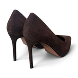 Decolté suede moro tacco 90 Chiconic<BR/> 