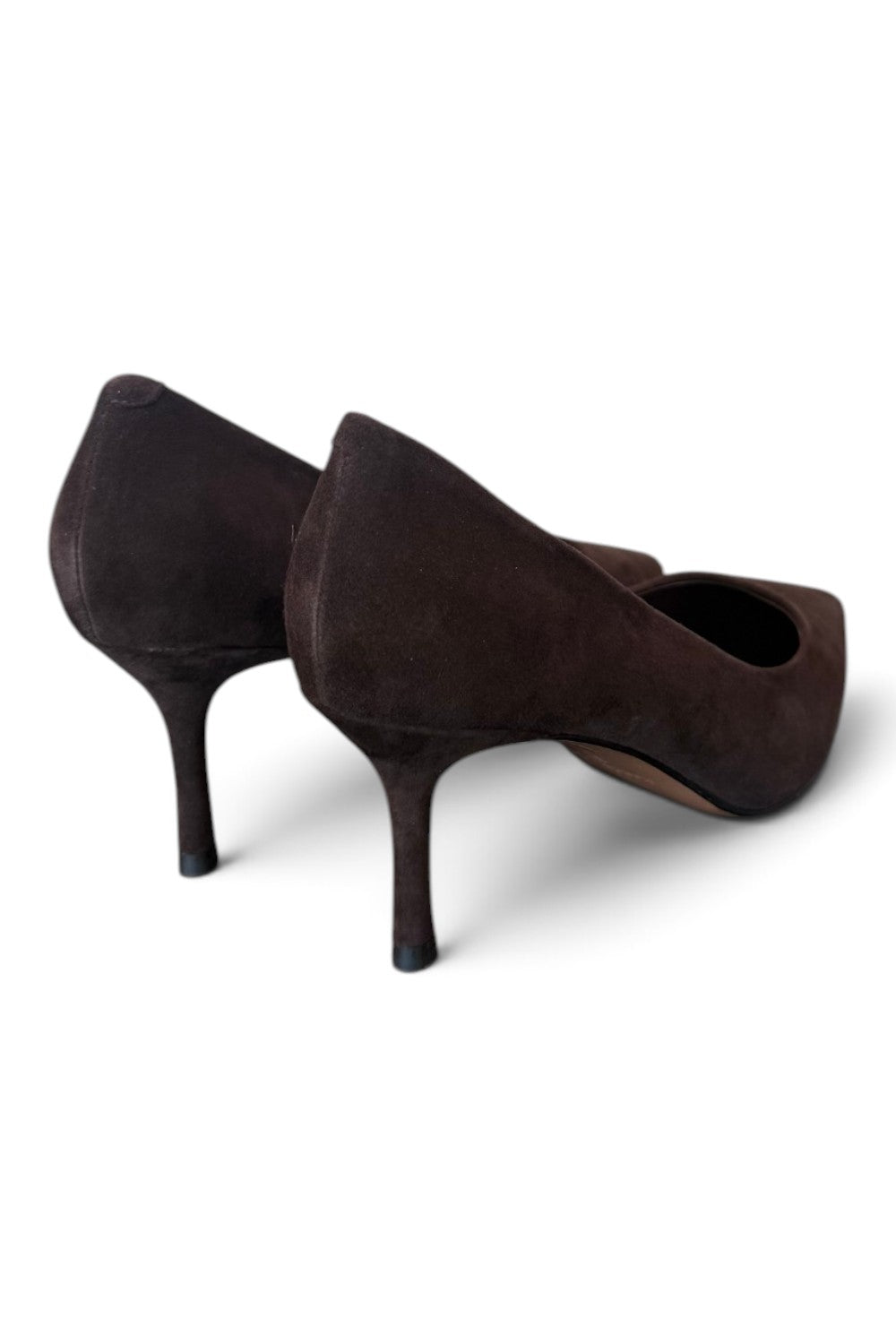 Decolté suede moro tacco 70 Chiconic<BR/> 
