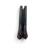 Stivale pelle nera tacco 70 Chiconic<BR/> 