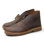 Polacco Clarks Desert boot evo dark brown pelle 