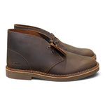 Polacco Clarks Desert boot evo dark brown pelle 
