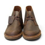 Polacco Clarks Desert boot evo dark brown pelle 