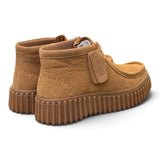 Polacco donna Clarks Torhill Lace Hi nabuk moss beige 