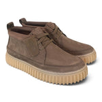 Polacco Clarks Torhill Lace Hi nabuk khaki 