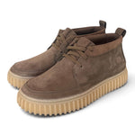 Polacco Clarks Torhill Lace Hi nabuk khaki 