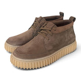Polacco Clarks Torhill Lace Hi nabuk khaki 