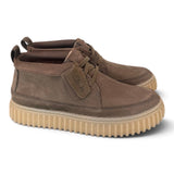 Polacco Clarks Torhill Lace Hi nabuk khaki 