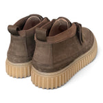 Polacco Clarks Torhill Lace Hi nabuk khaki 