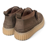 Polacco Clarks Torhill Lace Hi nabuk khaki 
