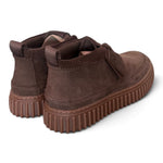 Polacco Clarks Torhill Lace Hi nabuk dark brown 