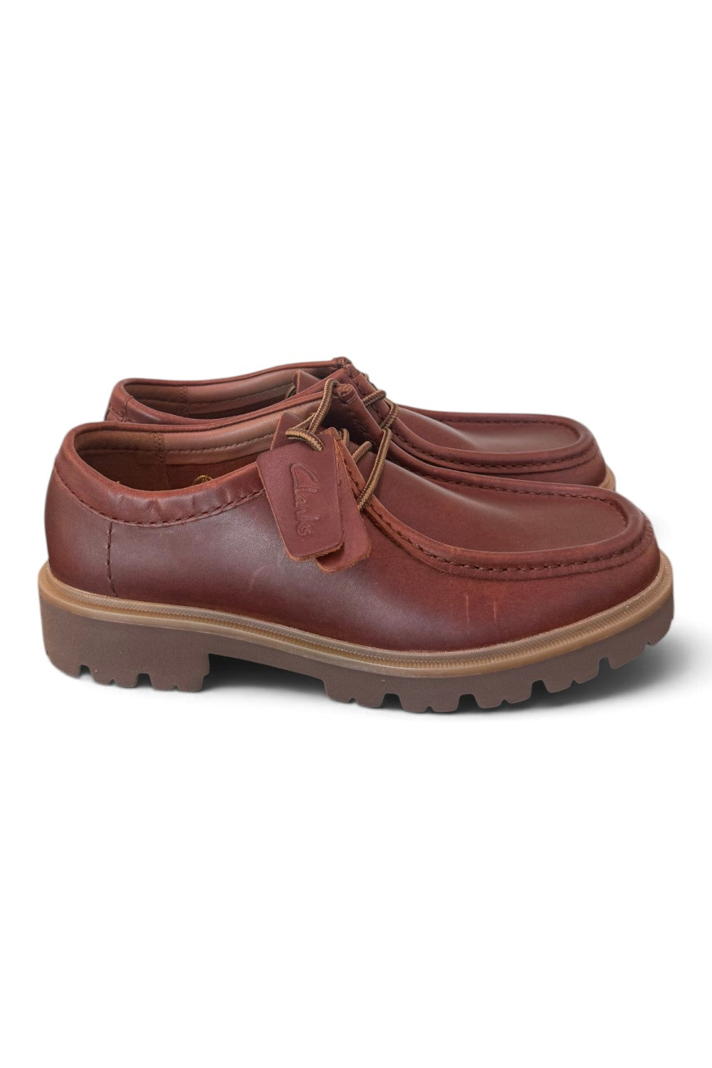 Allacciato uomo Clarks Cleyhill Seam brown 