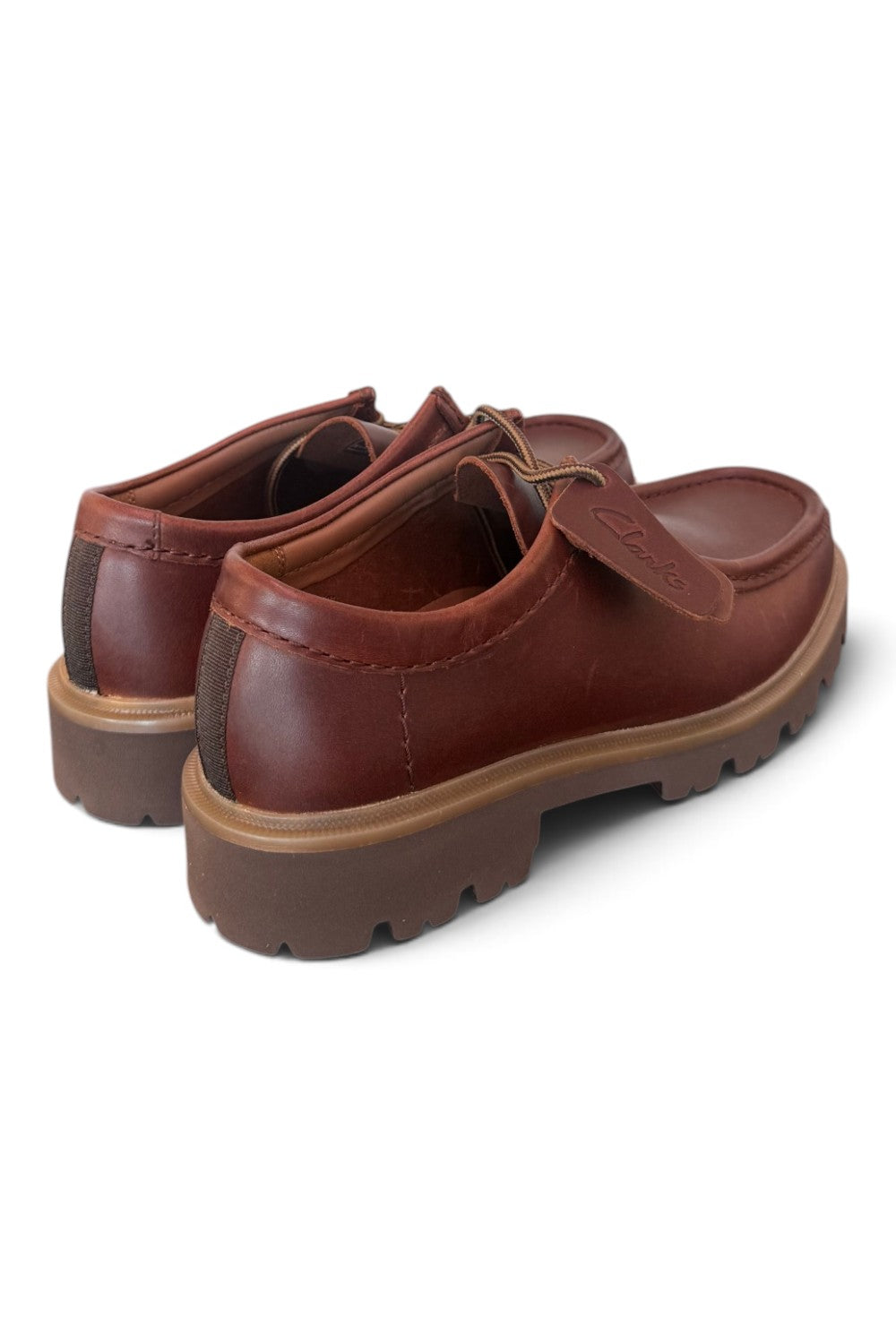 Allacciato uomo Clarks Cleyhill Seam brown 