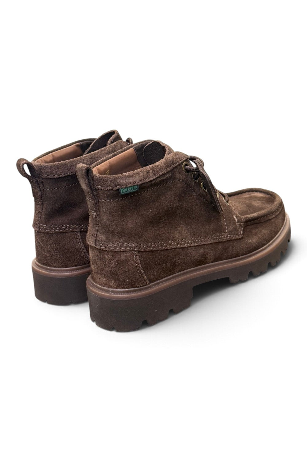 Polacco Clarks Cleyhill Hi barca suede dark brown 