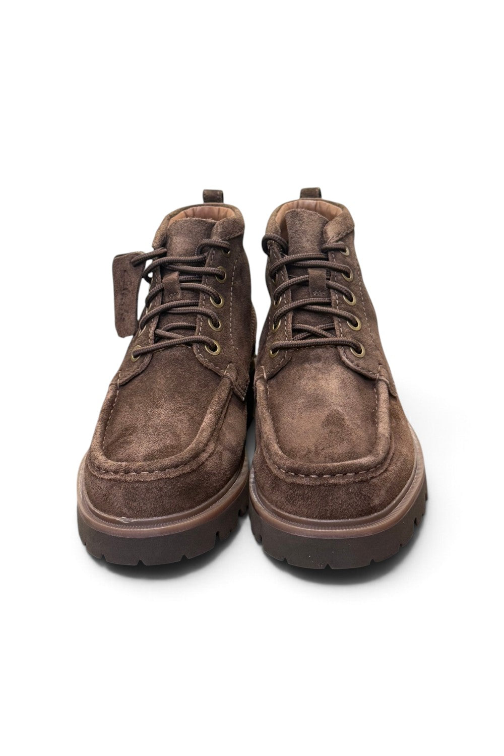 Polacco Clarks Cleyhill Hi barca suede dark brown 