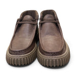 Polacco Clarks Torhill Hi dark brown pelle 