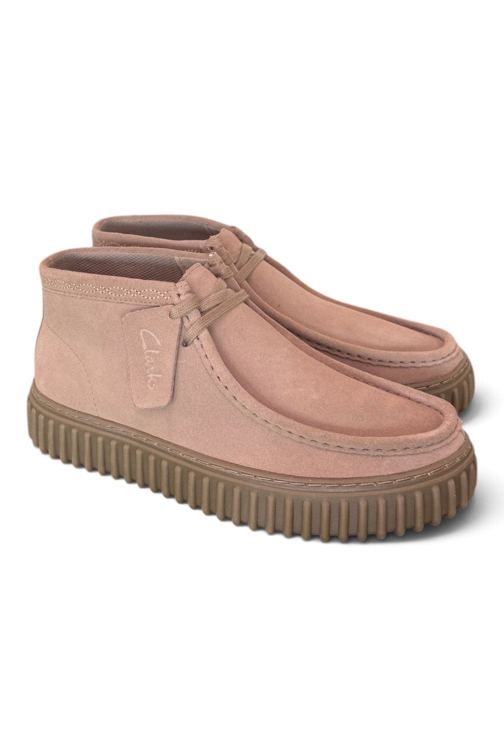 Polacco Clarks Torhill Hi stone suede 
