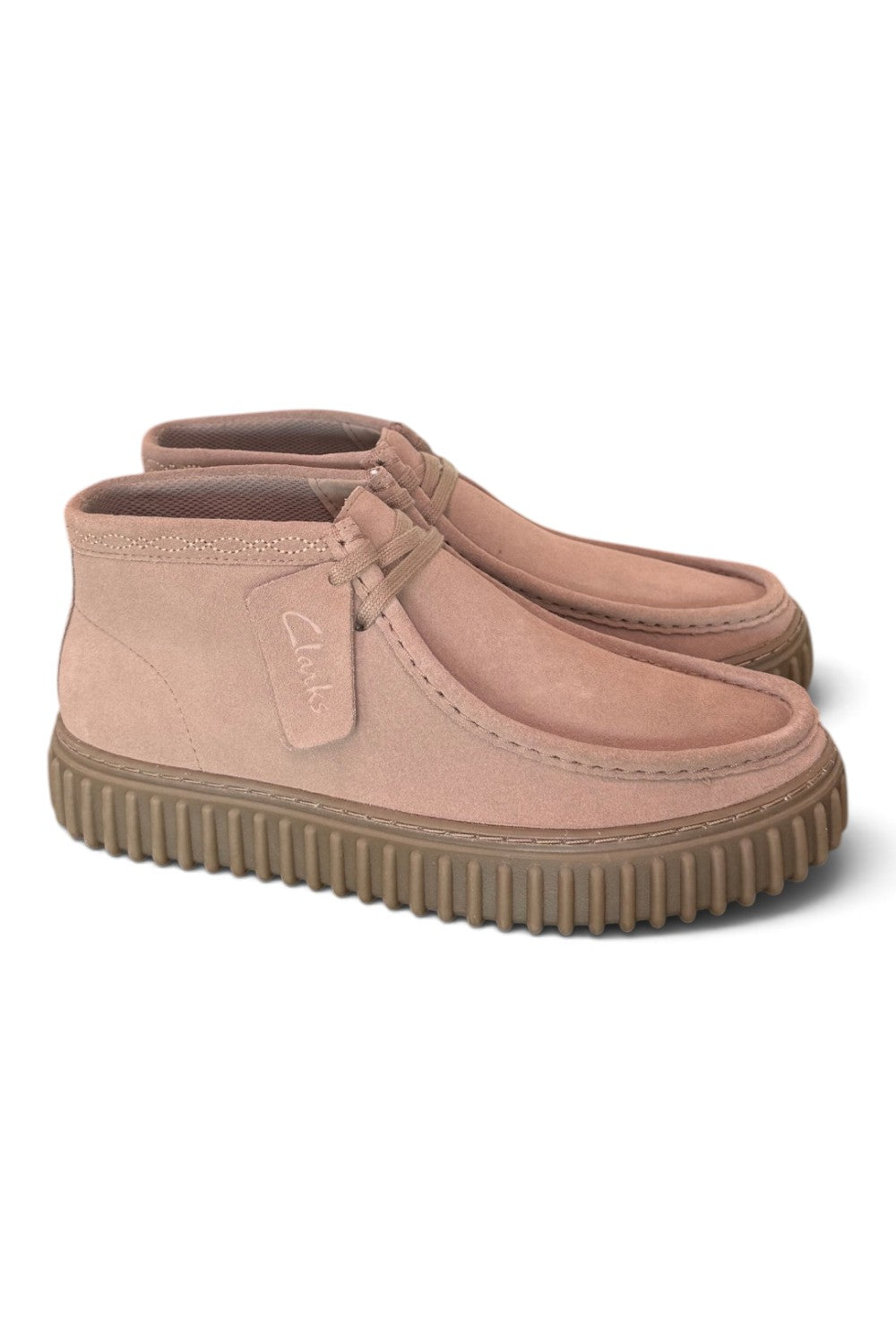 Polacco Clarks Torhill Hi stone suede 